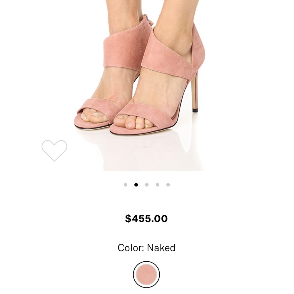 Blush heels